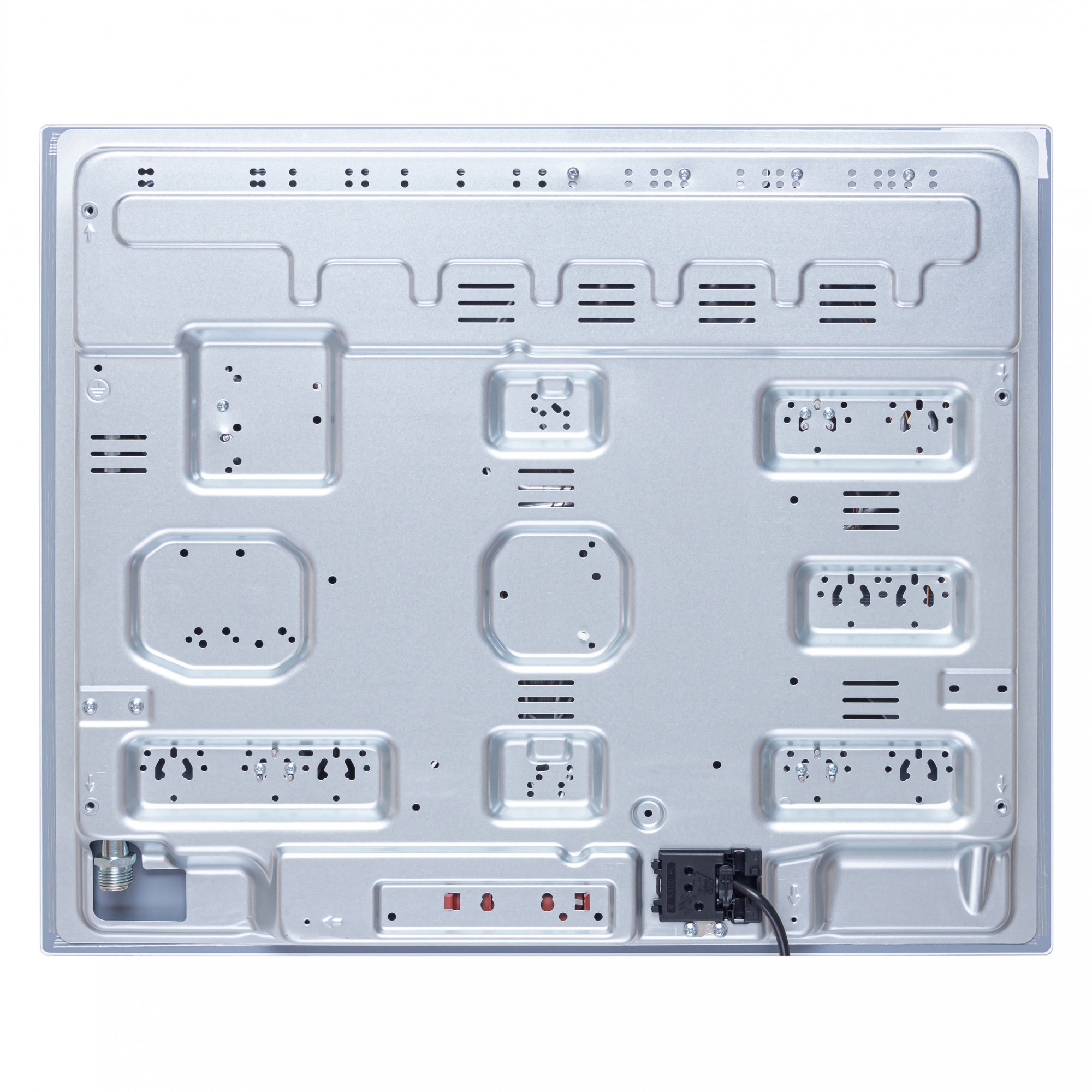 Поверхность газовая на стекле PERFELLI DIAMOND GW69C BIANCO - фото 11