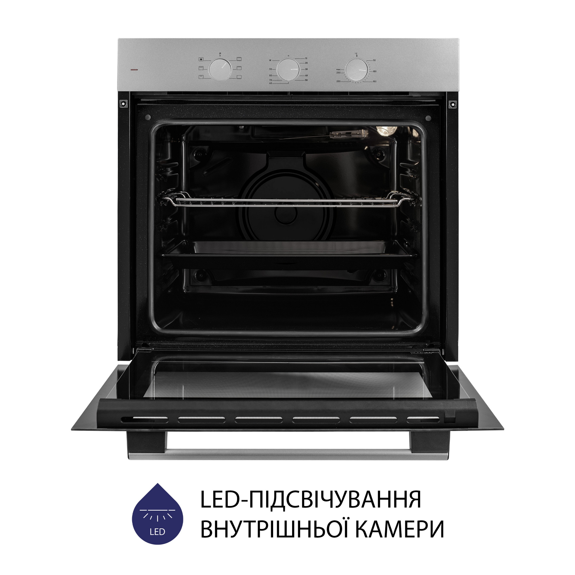 Духова шафа електрична MINOLA EO 665 Dove Gray - фото 6