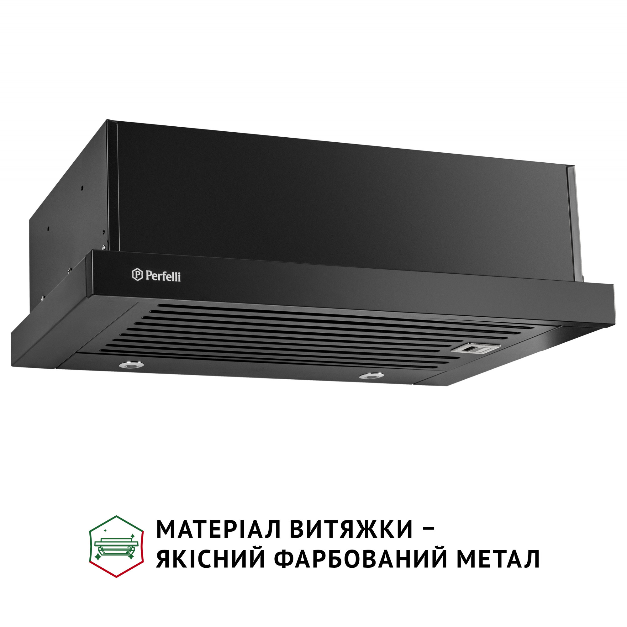 Вытяжка телескопическая PERFELLI ISEO 6IMF NERO - фото 3