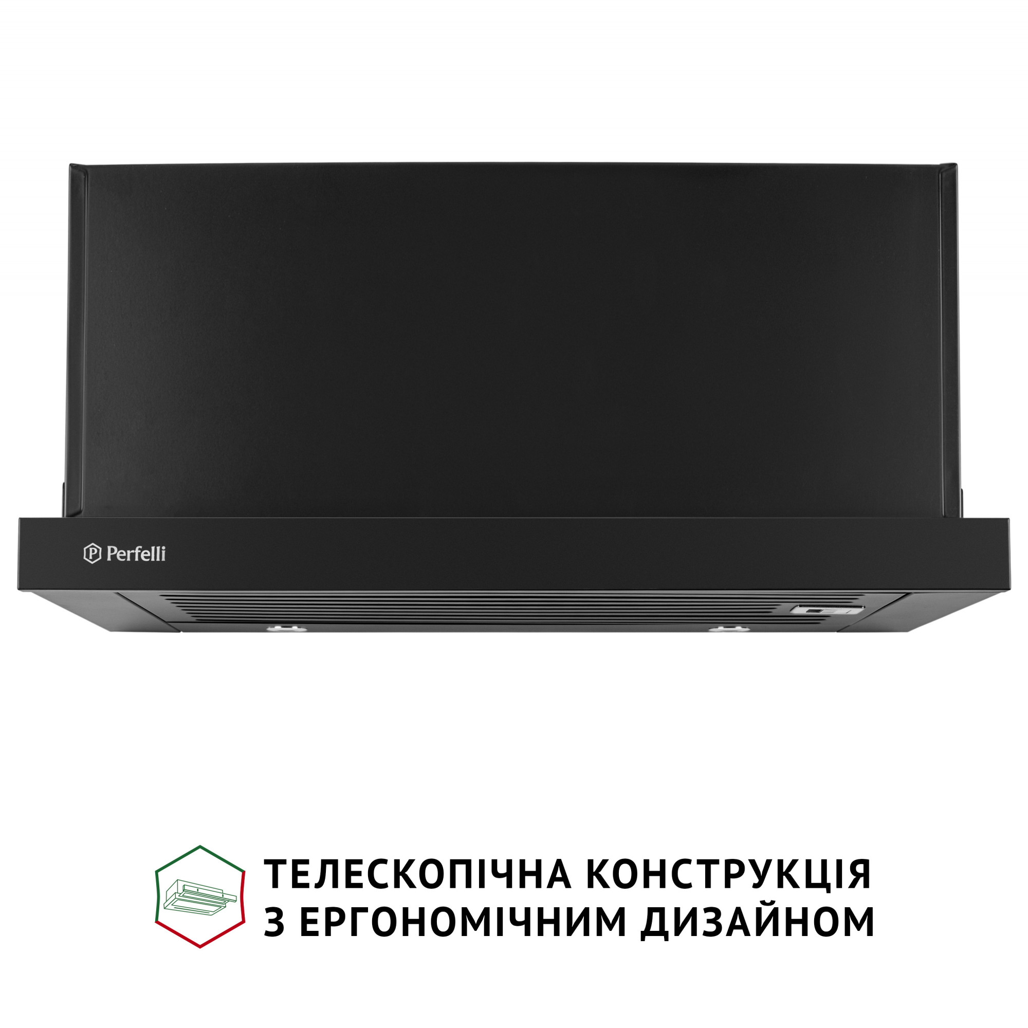 Вытяжка телескопическая PERFELLI ISEO 6PMF NERO - фото 2