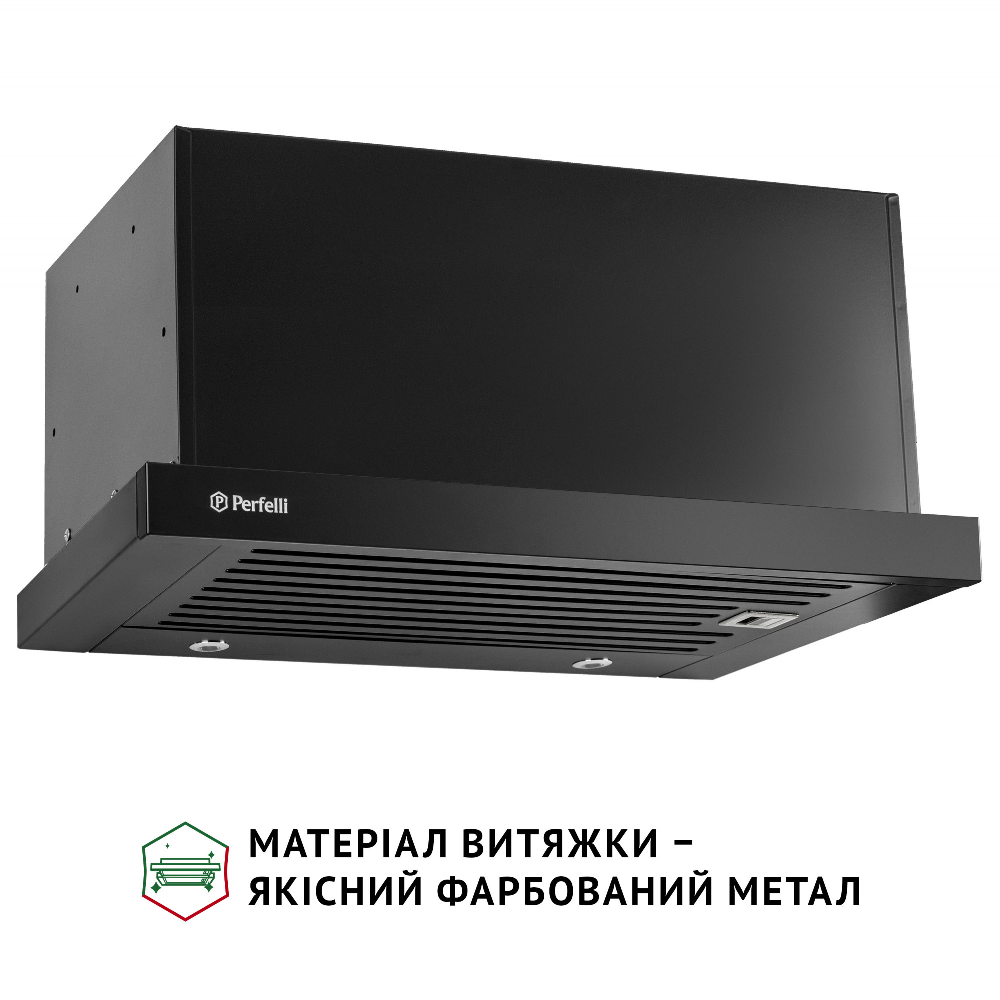 Вытяжка телескопическая PERFELLI ISEO 6PMF NERO - фото 3