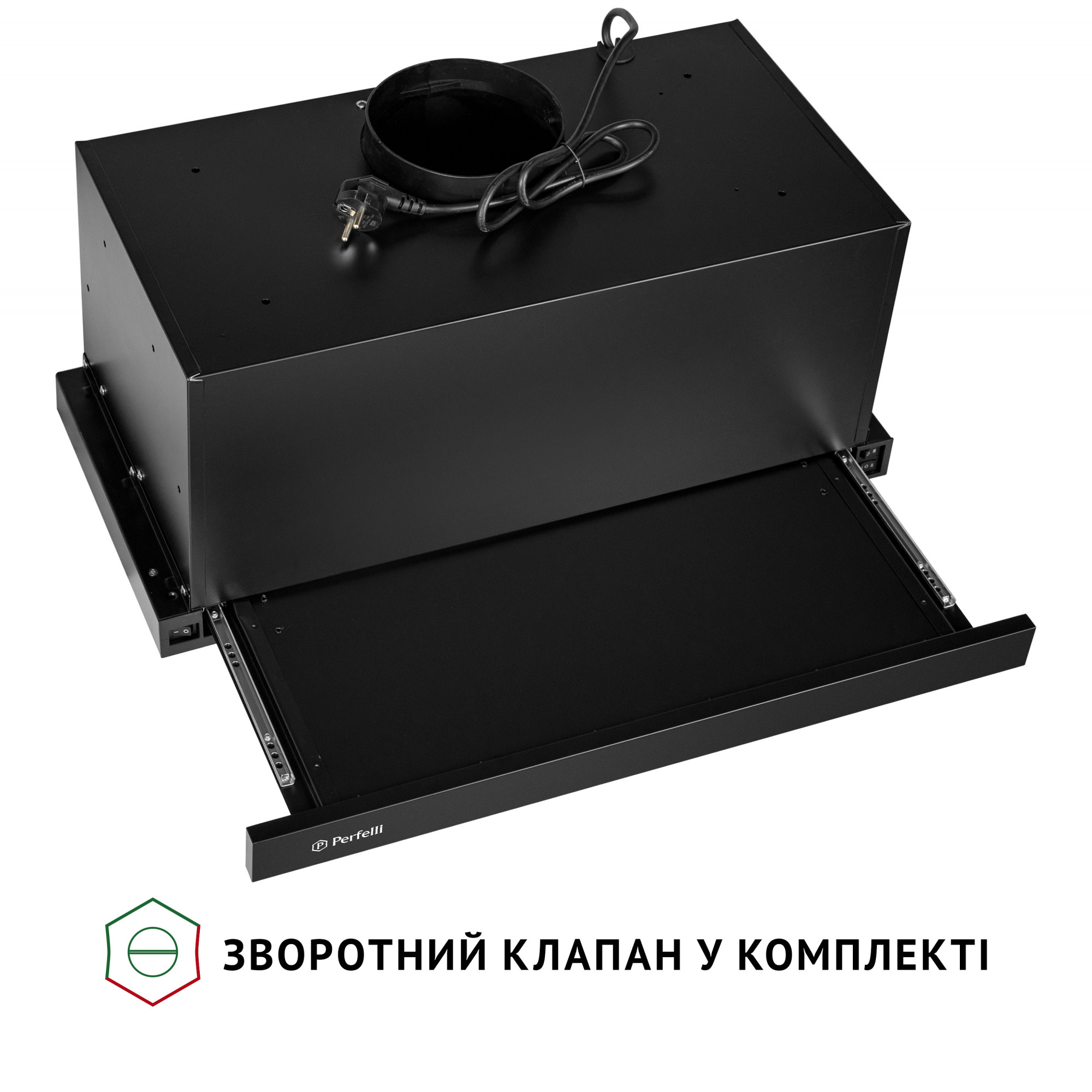 Вытяжка телескопическая PERFELLI ISEO 6PMF NERO - фото 10