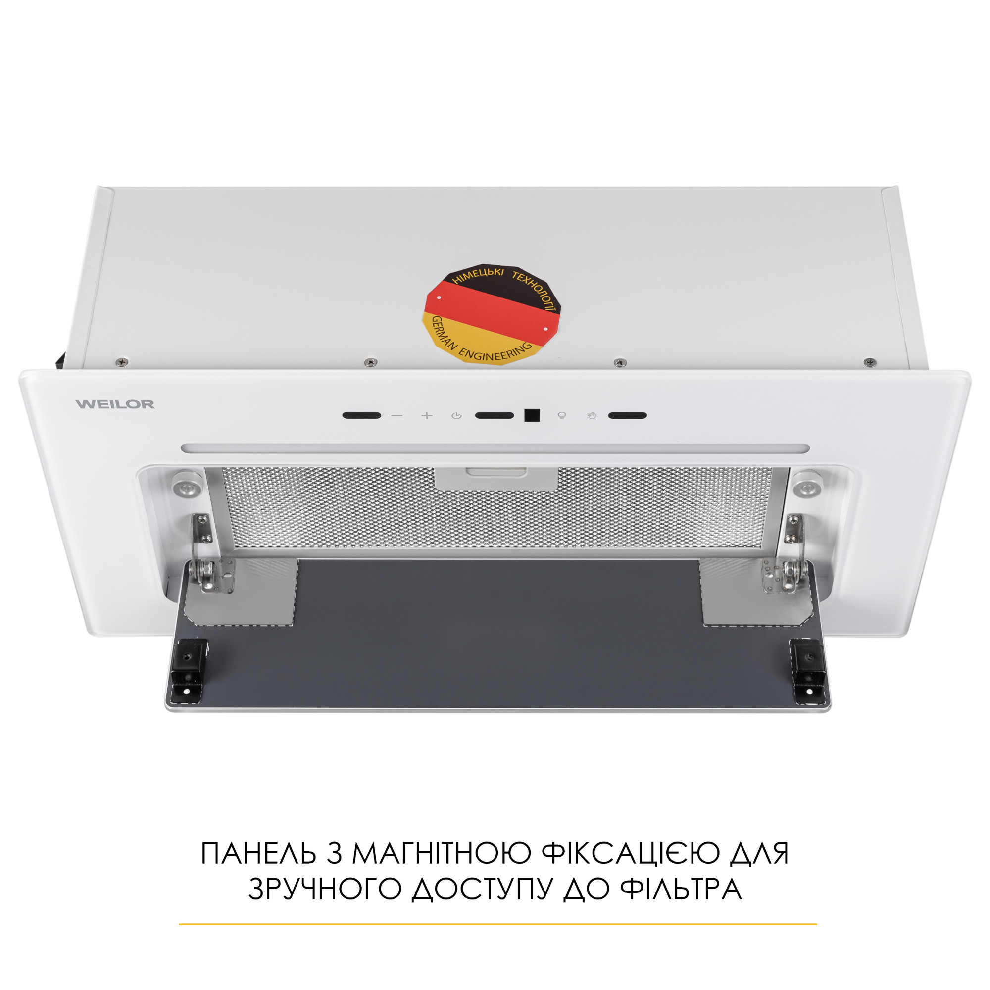 Вытяжка полновстраиваемая WEILOR LUMINA WBG 65 WHITE (Цвет Белый) - фото 10 Вытяжка полновстраиваемая WEILOR LUMINA WBG 65 WHITE - фото 10
