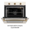Духова шафа електрична PERFELLI RETRO 6M8L BEIGE (Італія)- № 9