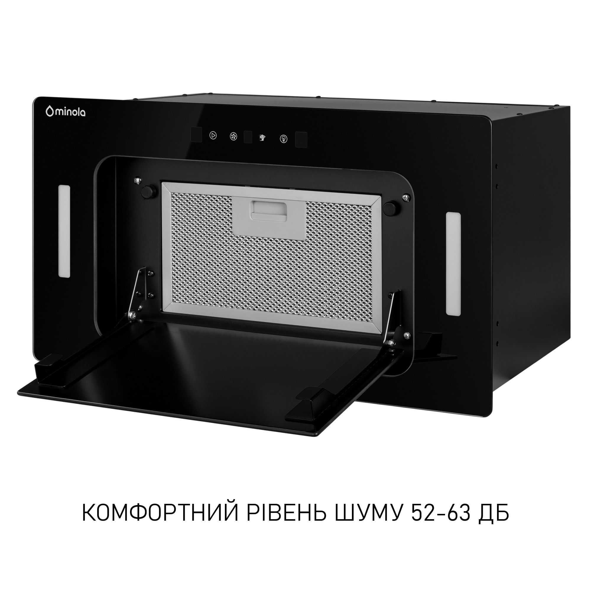 Витяжка повновбудована MINOLA BGH 5877 BL  - фото 9
