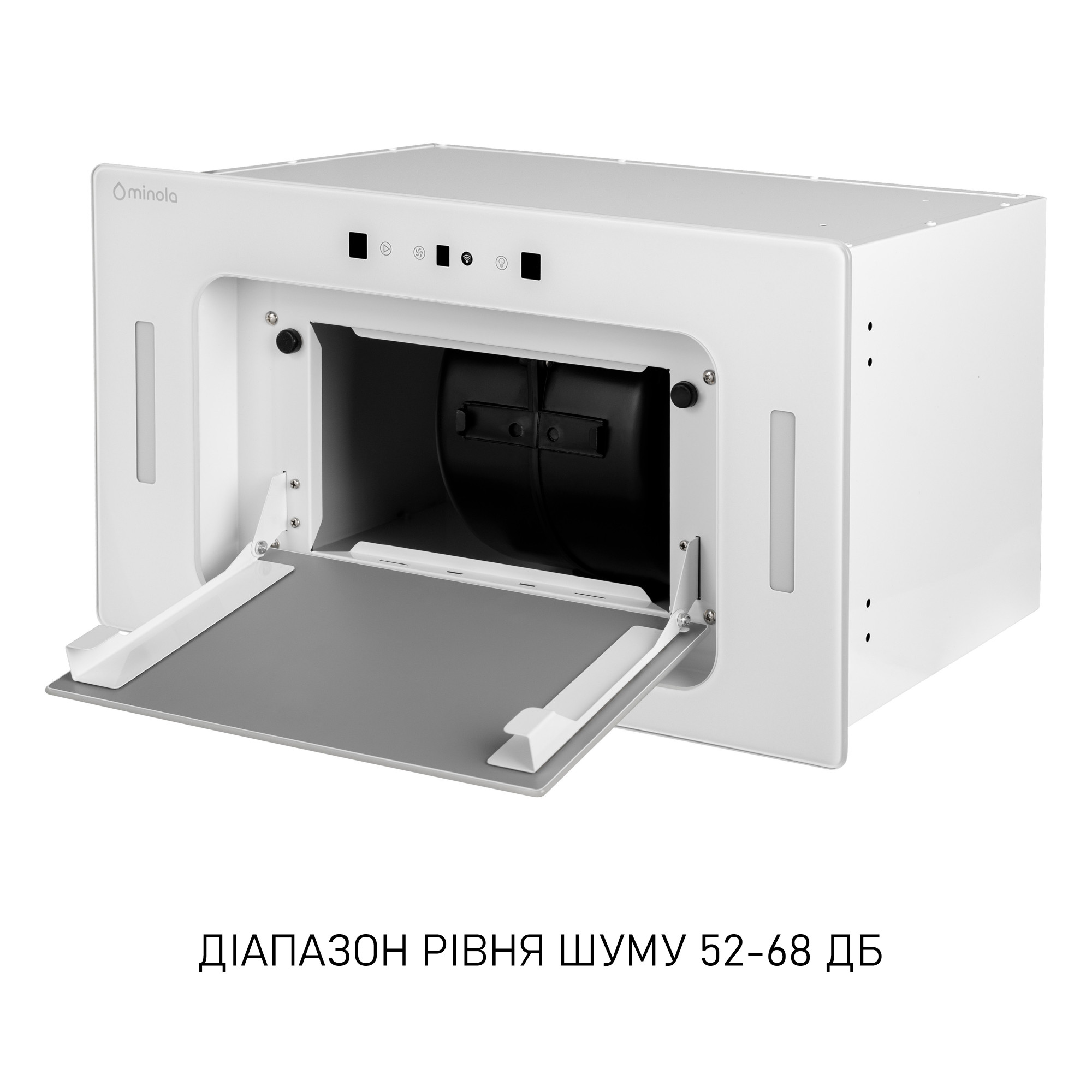 Вытяжка полновстраиваемая MINOLA BGH 5977 WH Silent - фото 10