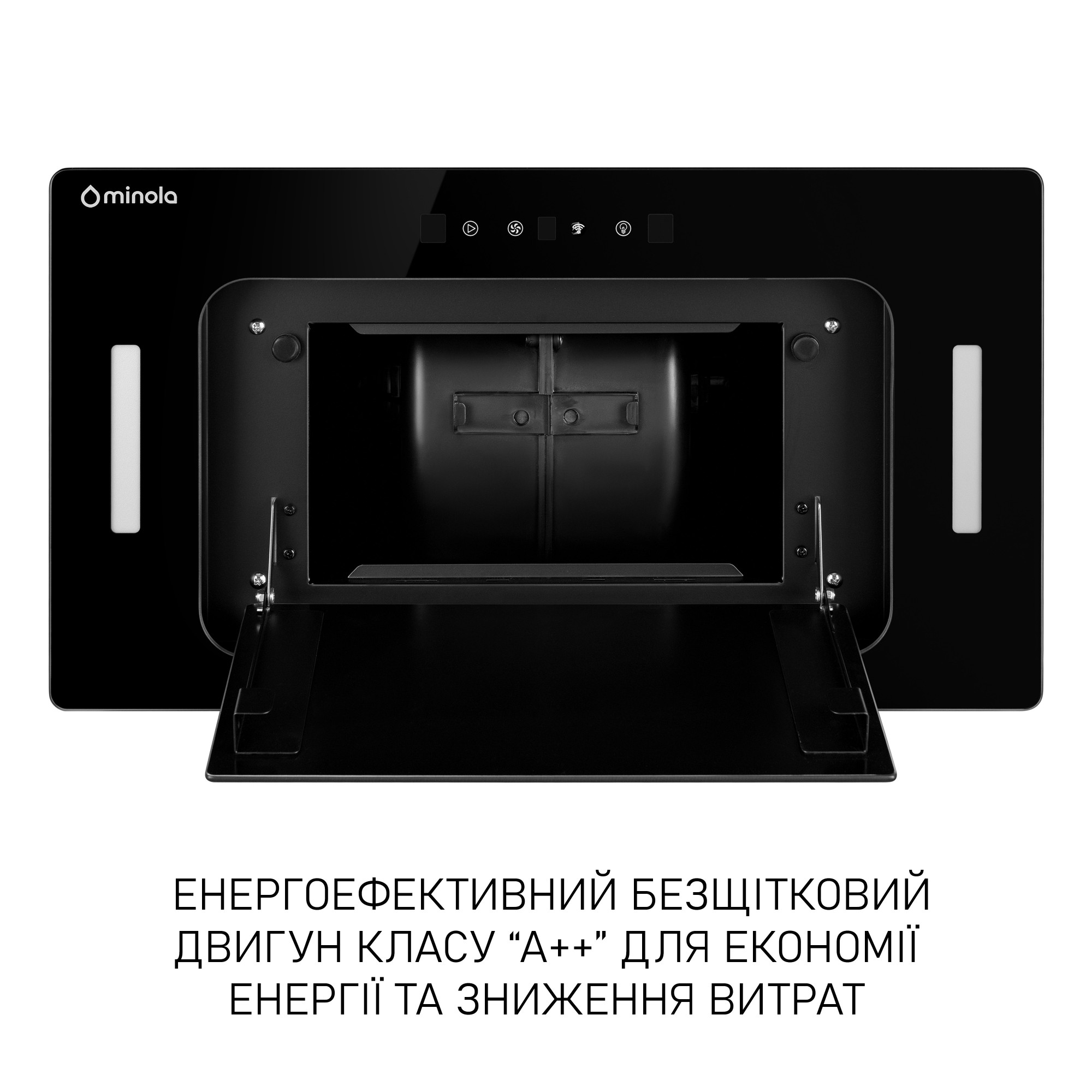 Вытяжка полновстраиваемая MINOLA BGH 5977 BL Silent - фото 4