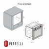 Духовой шкаф электрический PERFELLI PERLA 6D10I NERO (Италия)- № 19
