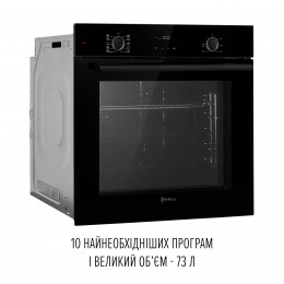 Духова шафа електрична PERFELLI PERLA 6D10I NERO