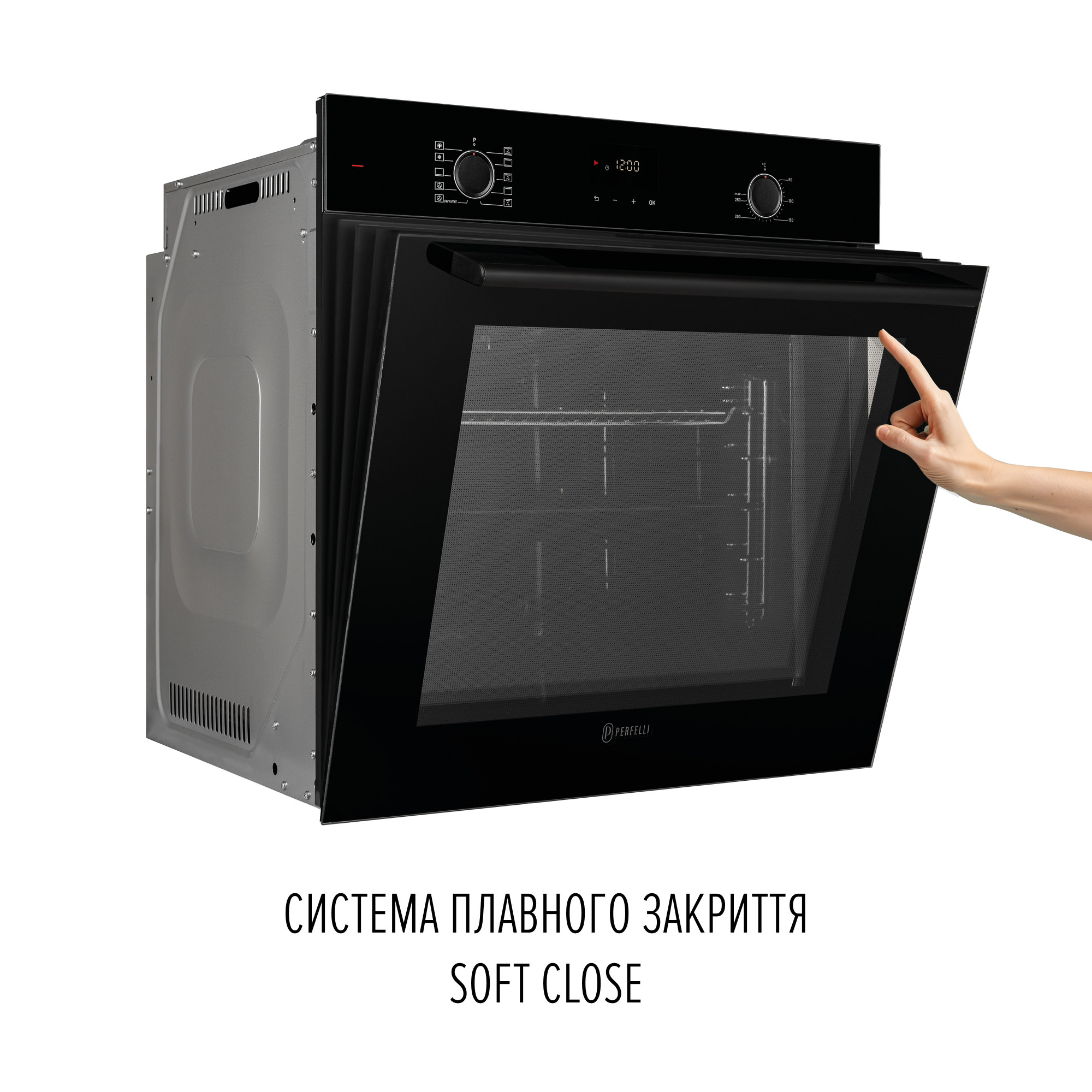 Духовой шкаф электрический PERFELLI PERLA 6D10I NERO - фото 4