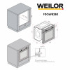 Духовой шкаф электрический WEILOR FDO6F82BK (Цвет Черный) - № 22 Духовой шкаф электрический WEILOR FDO6F82BK (Германия)- № 22