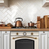 Поверхность газовая на металле PERFELLI RETRO MW69C BEIGE (Италия)- № 11