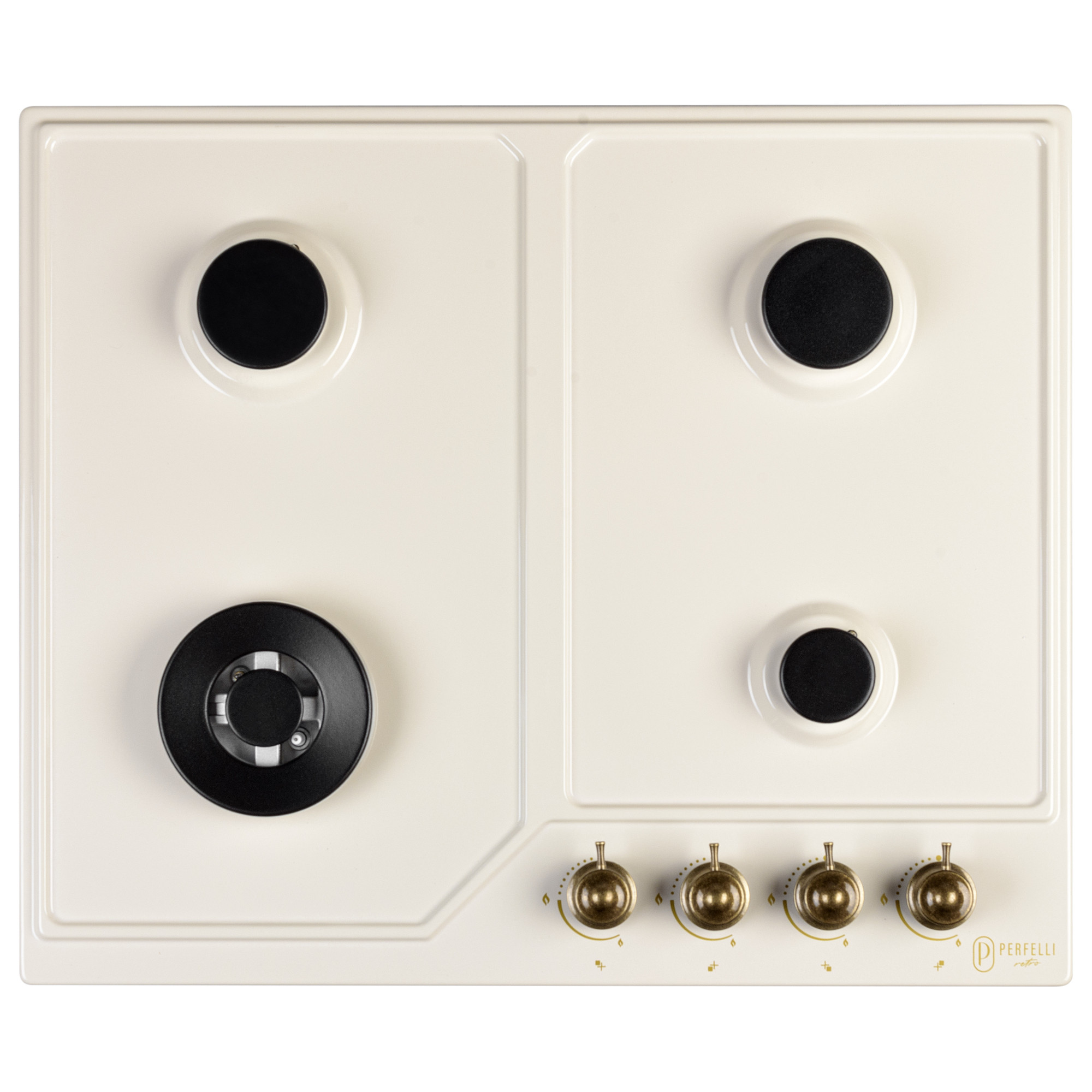 Поверхность газовая на металле PERFELLI RETRO MW69C BEIGE - фото 9