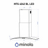 Вытяжка декоративная со стеклом MINOLA MTG 6242 BL LED (Польша)- № 12
