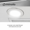 Вытяжка декоративная со стеклом MINOLA MTG 6242 I LED (Польша)- № 6