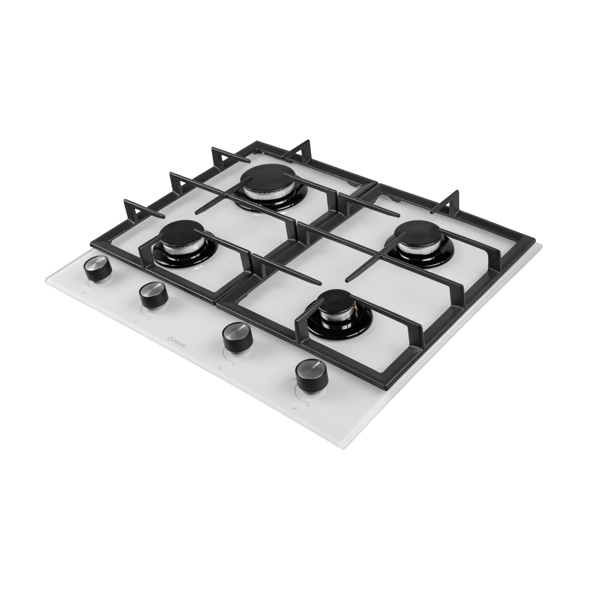 Поверхность газовая на стекле Minola MGG 614204 WH - фото 4