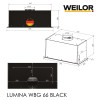 Вытяжка полновстраиваемая WEILOR LUMINA WBG 66 BLACK (Цвет Черный) - № 18 Вытяжка полновстраиваемая WEILOR LUMINA WBG 66 BLACK (Германия)- № 18