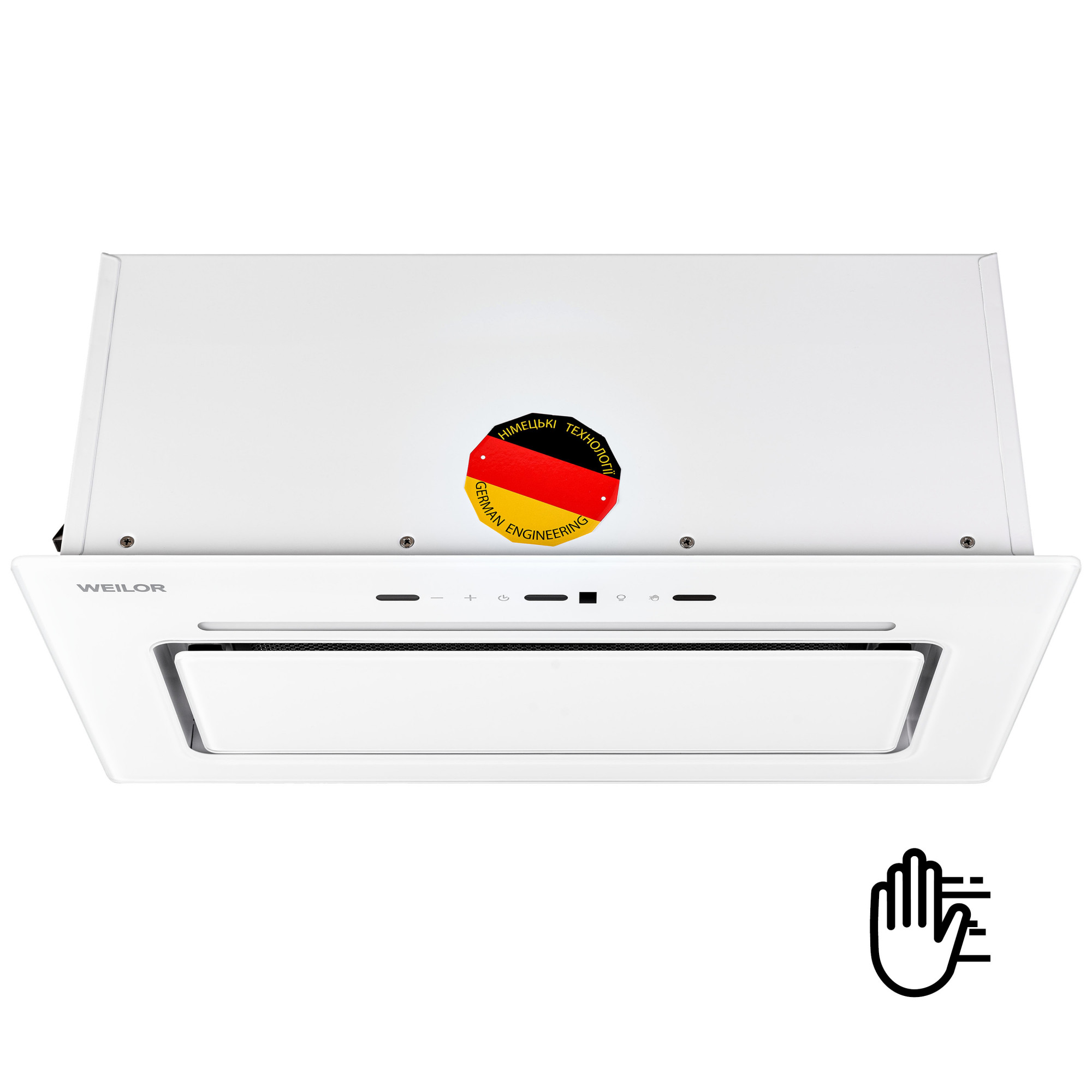 Вытяжка полновстраиваемая WEILOR LUMINA WBG 68 WHITE (Цвет Белый) - фото 1 Вытяжка полновстраиваемая WEILOR LUMINA WBG 68 WHITE (Цвет Белый), Атикул 5905538402102 | купить на AQUILA.UA - фото 1