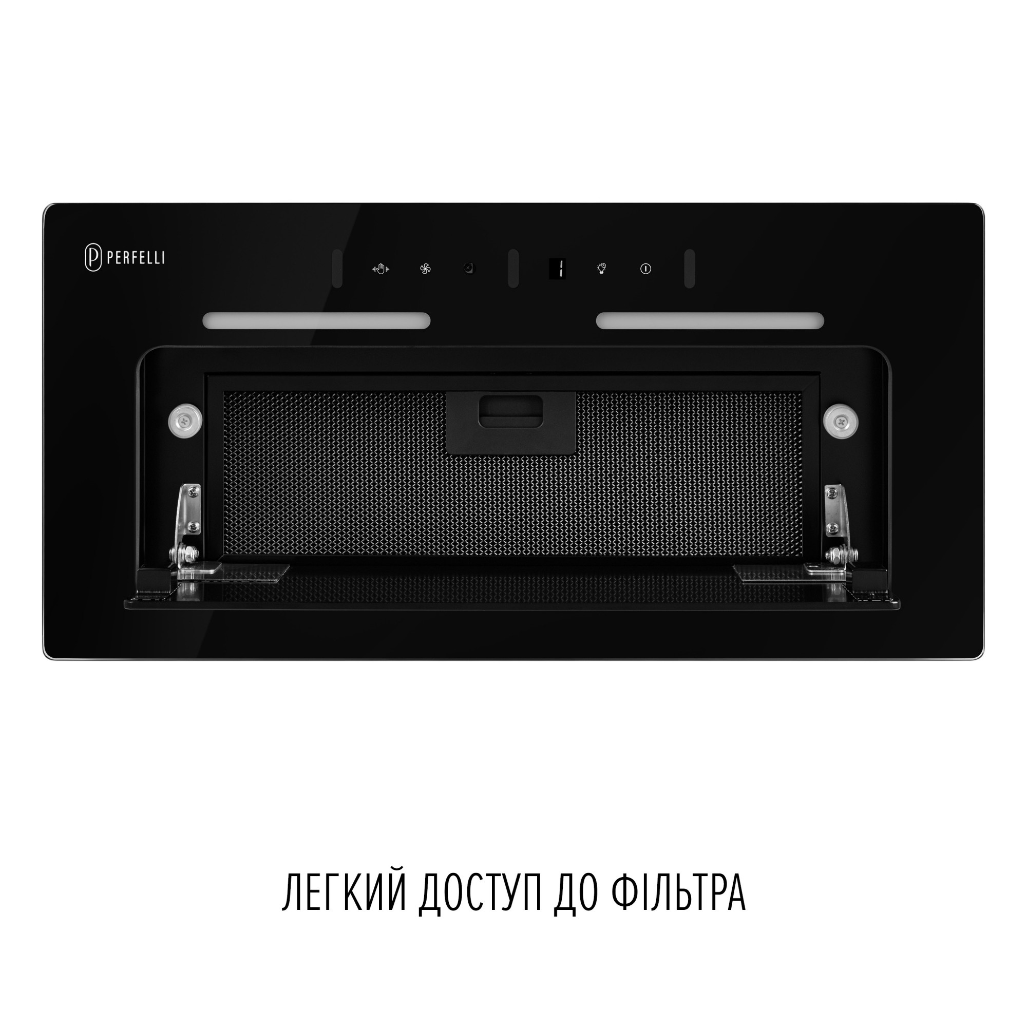 Вытяжка полновстраиваемая PERFELLI NUOVA 6NWRB NERO - фото 11