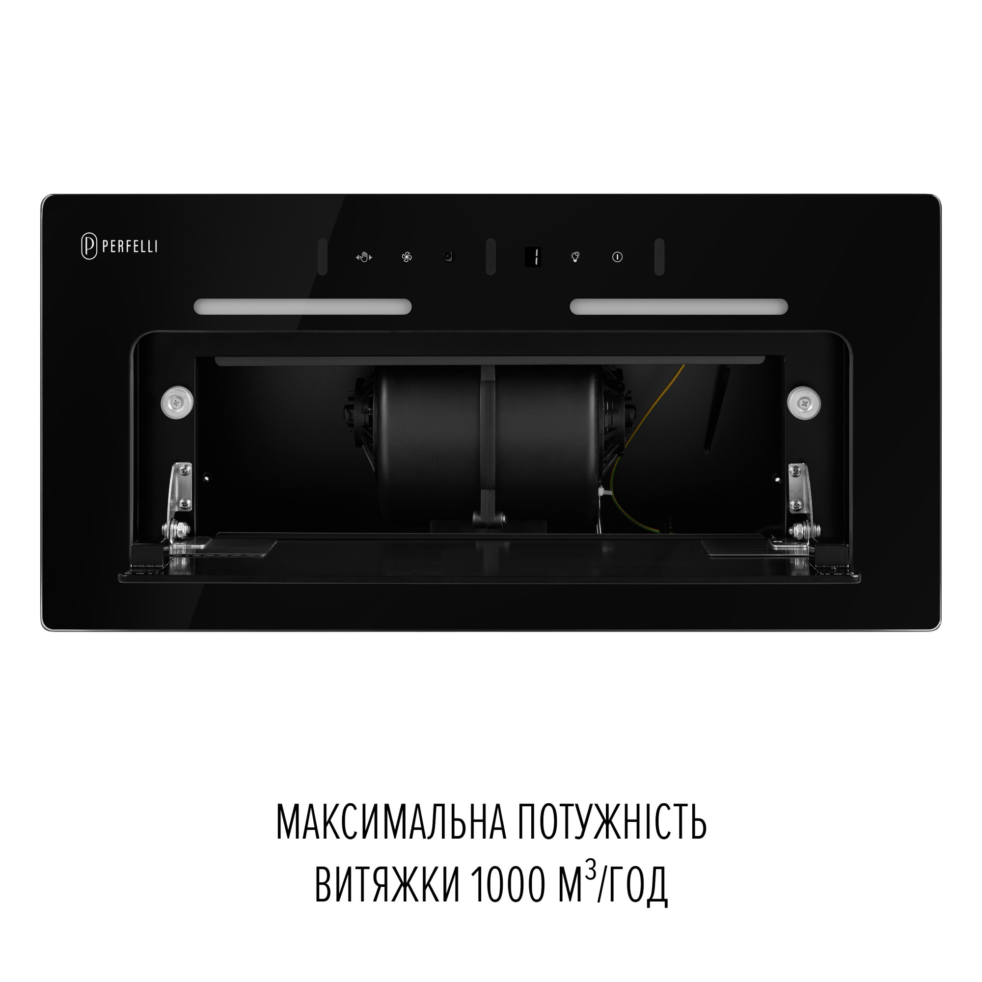 Вытяжка полновстраиваемая PERFELLI NUOVA 6NWRB NERO - фото 12