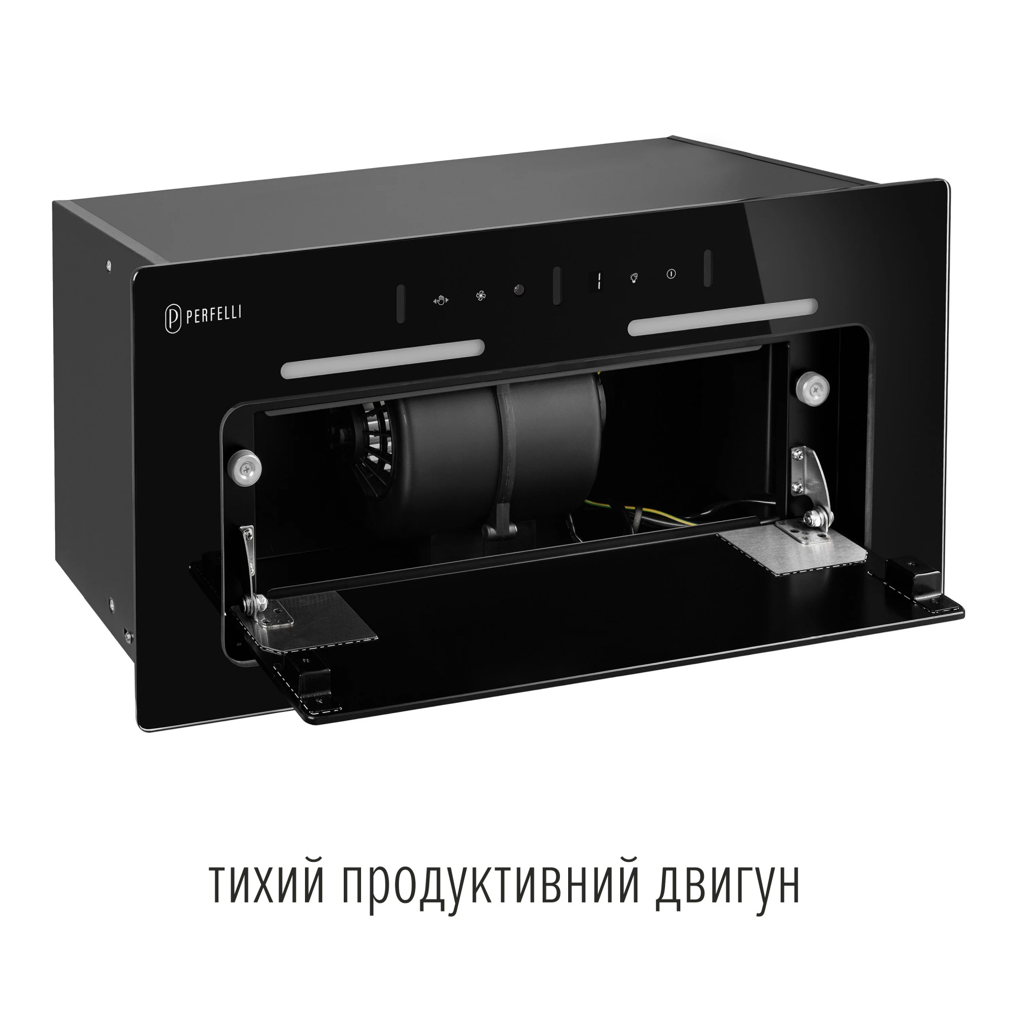 Вытяжка полновстраиваемая PERFELLI NUOVA 6NWRB NERO - фото 13