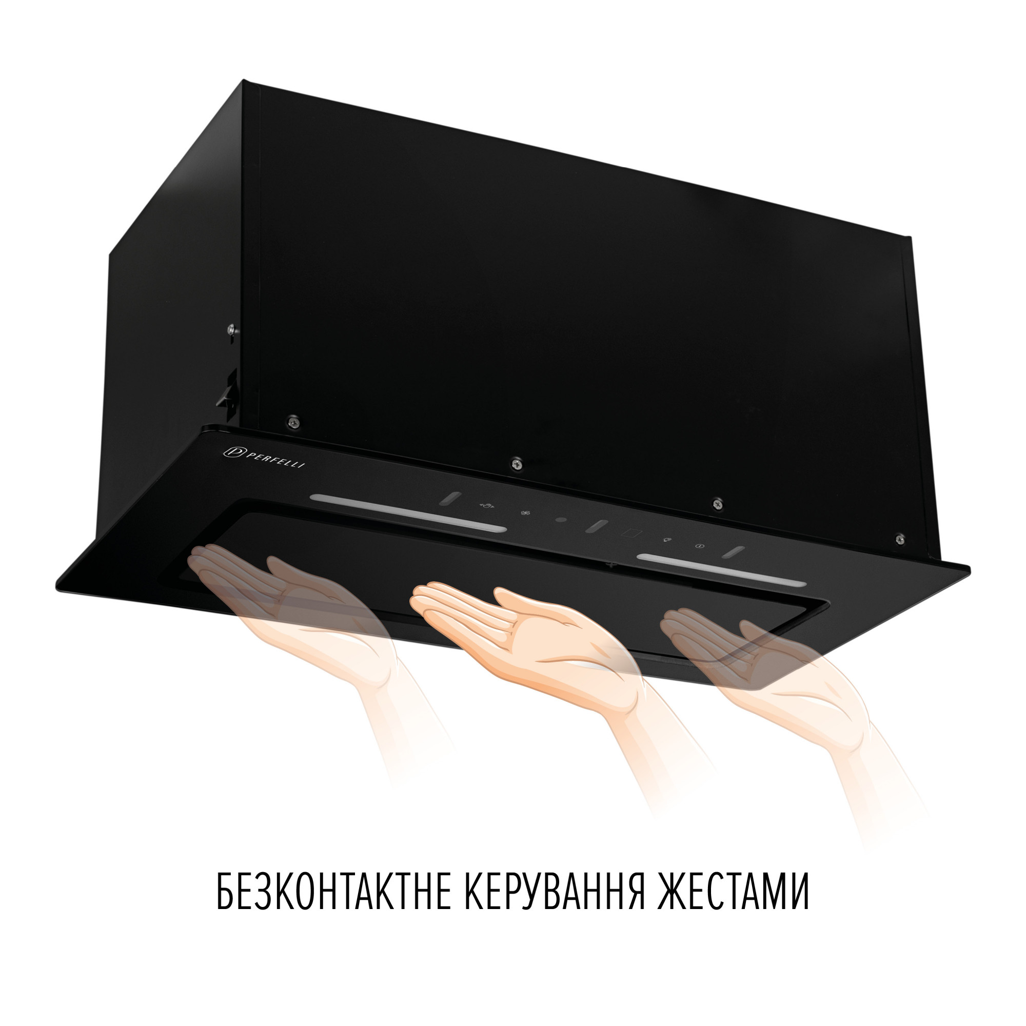 Вытяжка полновстраиваемая PERFELLI NUOVA 6NWRB NERO - фото 3