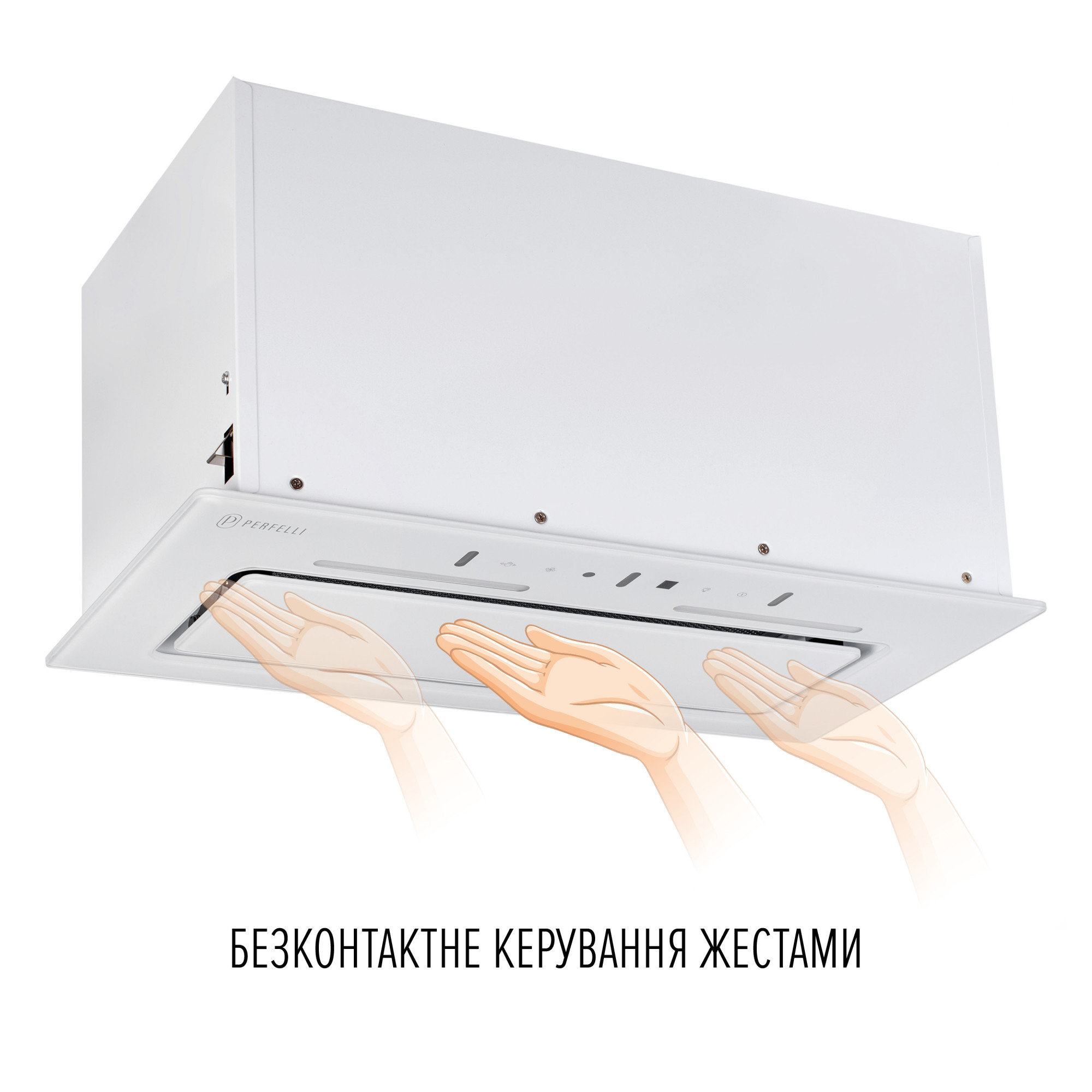 Вытяжка полновстраиваемая PERFELLI NUOVA 6QWR BIANCO SILENZIO (Цвет Белый) - фото 3 Вытяжка полновстраиваемая PERFELLI NUOVA 6QWR BIANCO SILENZIO - фото 3