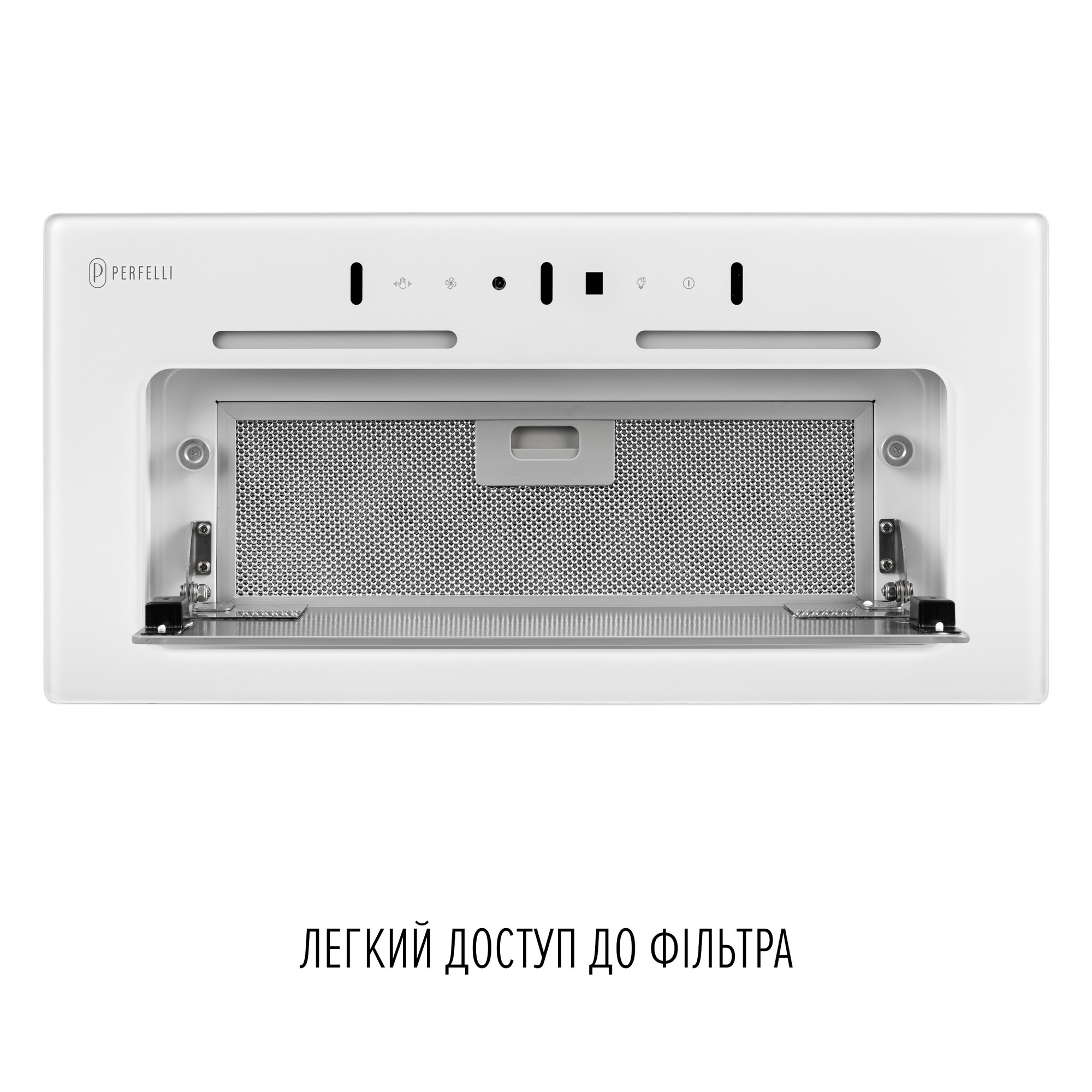 Вытяжка полновстраиваемая PERFELLI NUOVA 6QWR BIANCO SILENZIO (Цвет Белый) - фото 10 Вытяжка полновстраиваемая PERFELLI NUOVA 6QWR BIANCO SILENZIO - фото 10