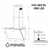 Вытяжка декоративная наклонная MINOLA HVS 6812 BL 1200 LED (Польша)- № 13