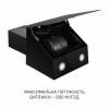 Вытяжка декоративная наклонная MINOLA HVS 6812 BL 1200 LED (Польша)- № 7