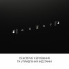 Вытяжка декоративная наклонная MINOLA HVS 6812 BL 1200 LED (Польша)- № 9