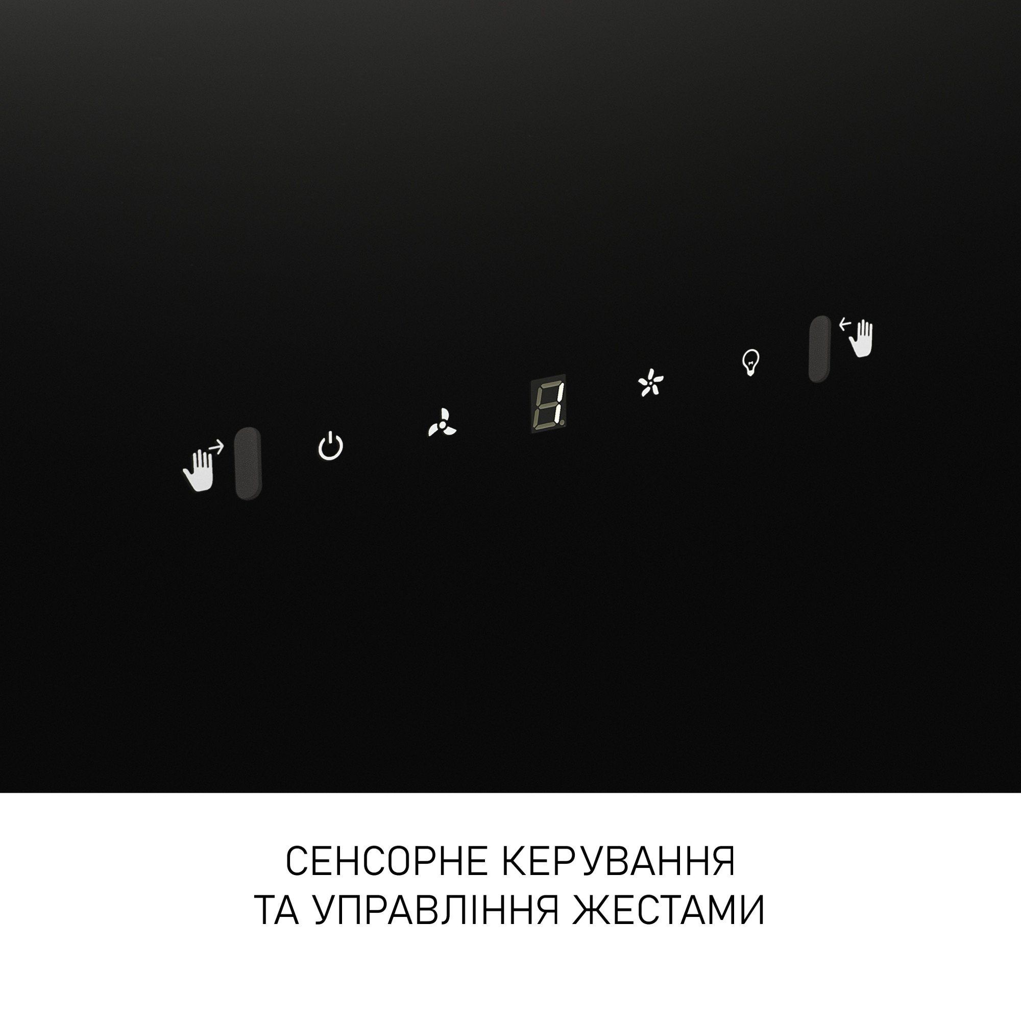 Вытяжка декоративная наклонная MINOLA HVS 6812 BL 1200 LED - фото 9