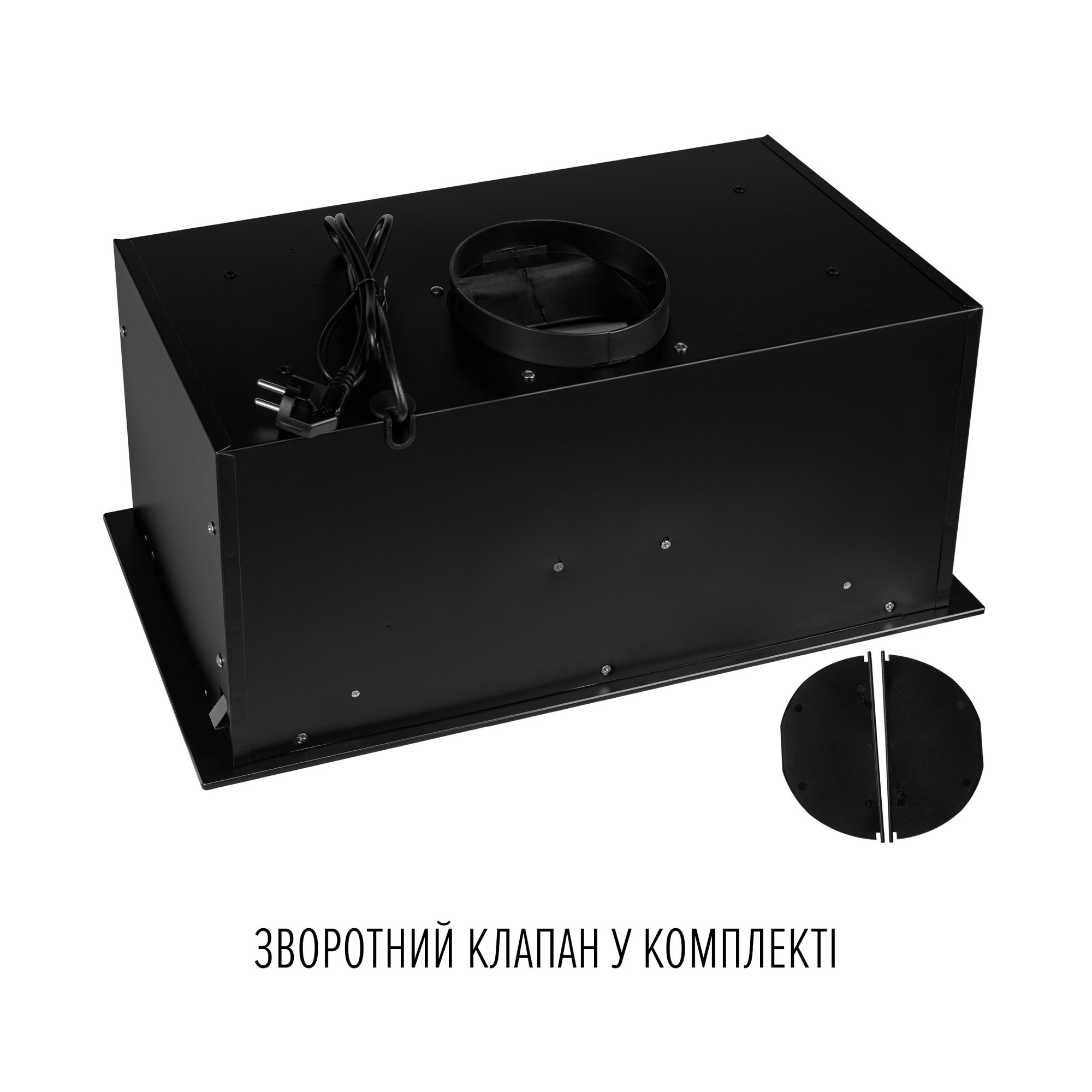 Вытяжка полновстраиваемая PERFELLI DESIGN VISION 6 NERO SILENZIO - фото 14