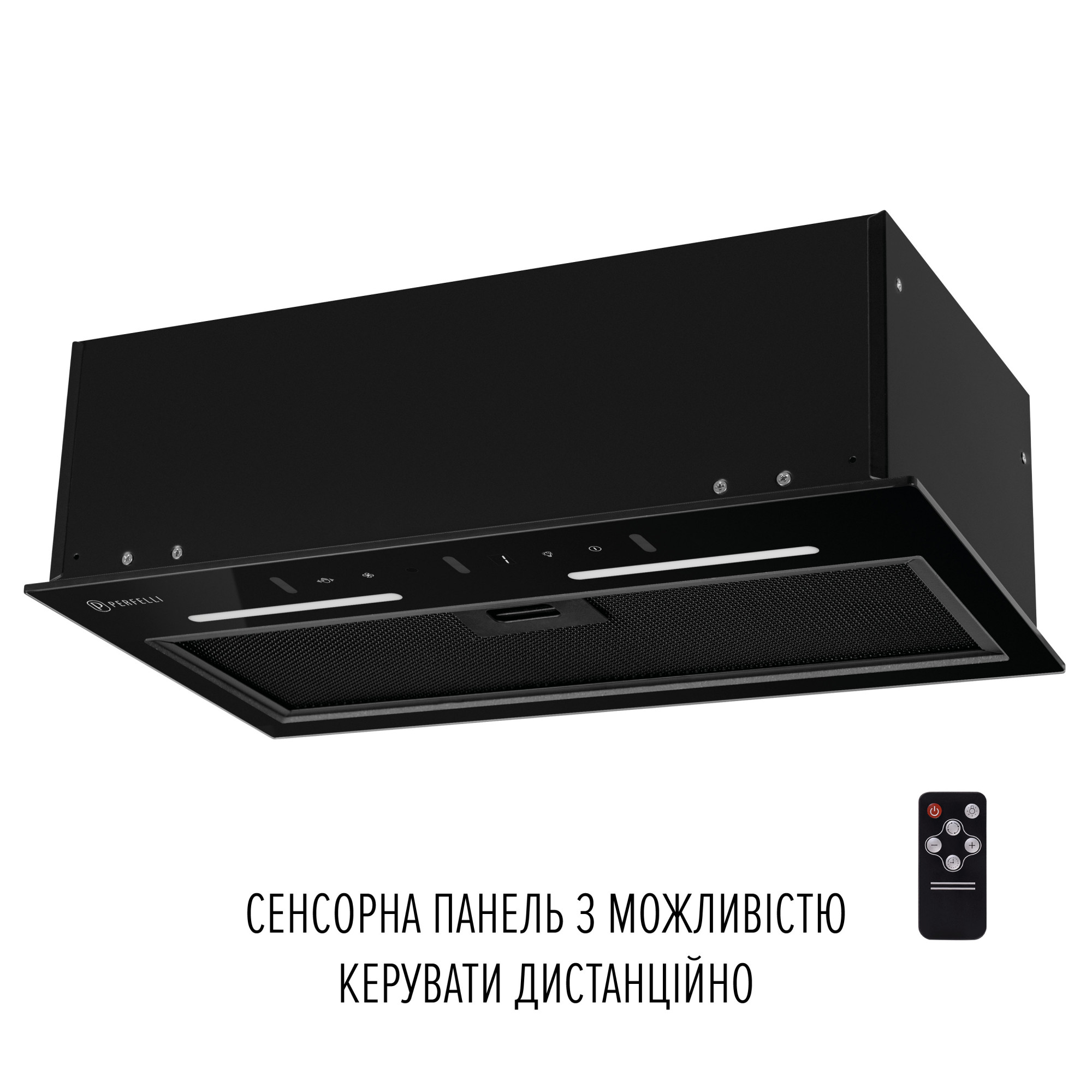 Вытяжка полновстраиваемая PERFELLI VIOLA 5JWRB NERO (Цвет Черный) - фото 5 Вытяжка полновстраиваемая PERFELLI VIOLA 5JWRB NERO - фото 5