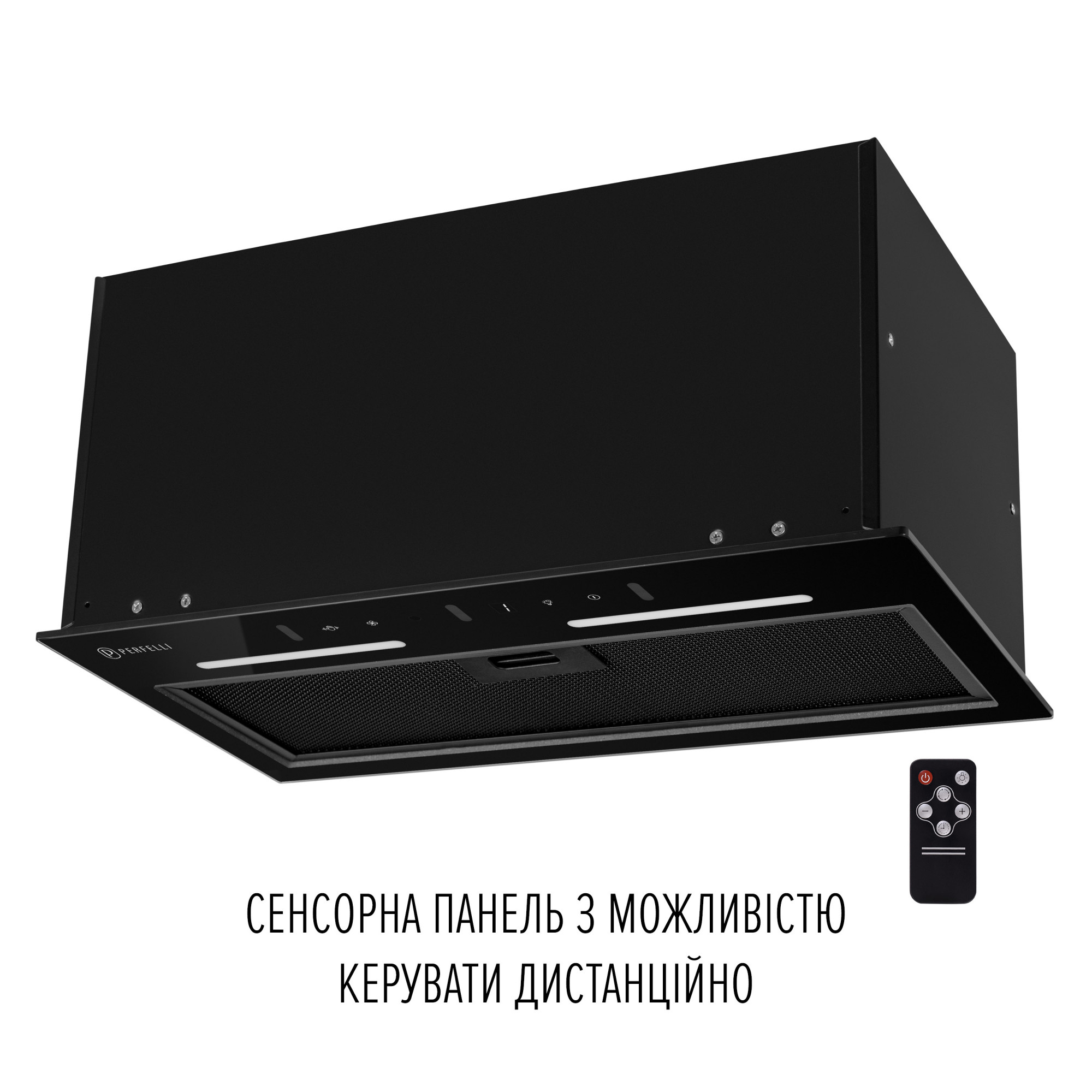 Вытяжка полновстраиваемая PERFELLI VIOLA 5PWRB NERO (Цвет Черный) - фото 5 Вытяжка полновстраиваемая PERFELLI VIOLA 5PWRB NERO - фото 5