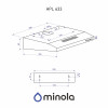 Вытяжка плоская MINOLA HPL 633 WH (Польша)- № 16