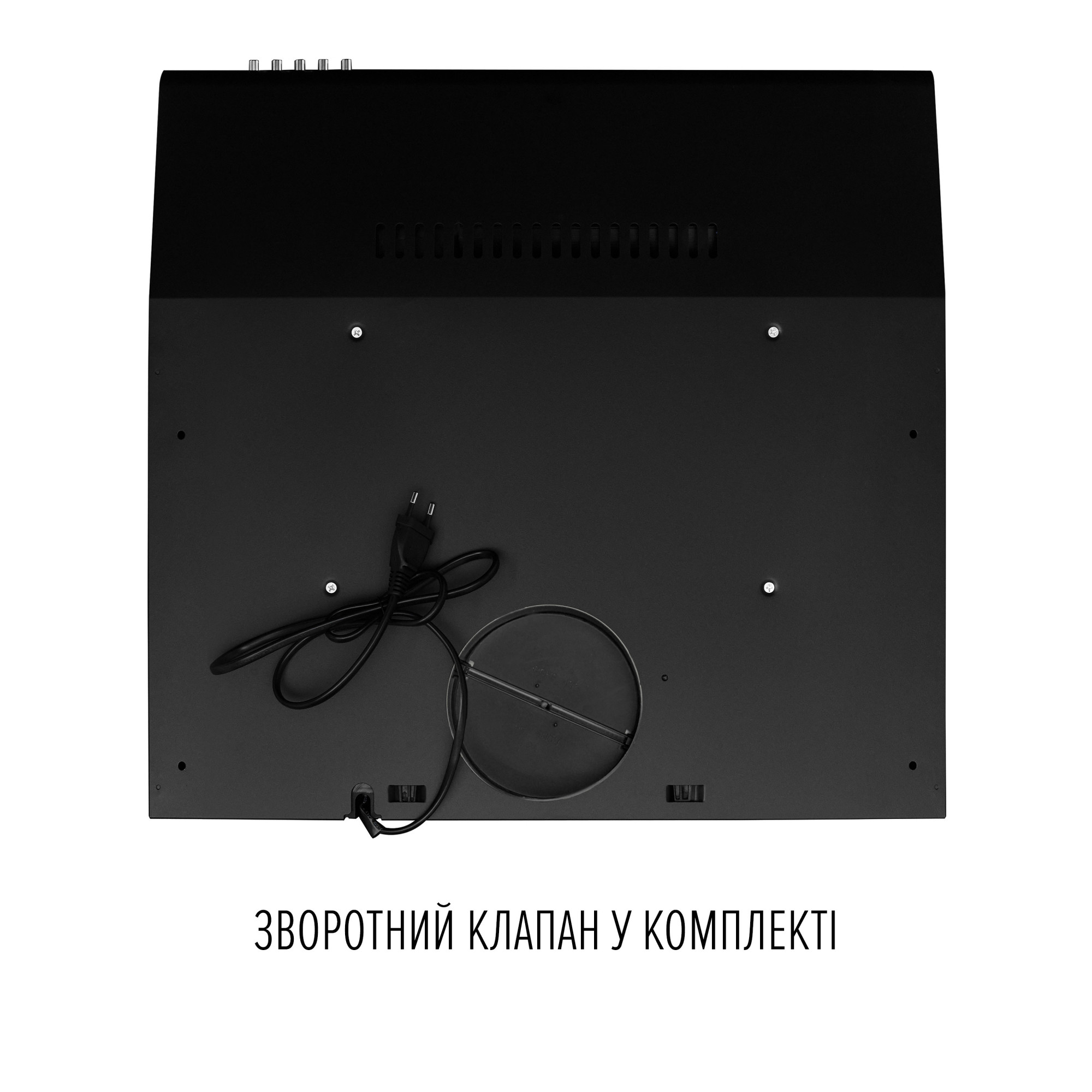 Вытяжка плоская PERFELLI PL 6124 BL LED (Цвет Черный) - фото 8 Вытяжка плоская PERFELLI PL 6124 BL LED - фото 8