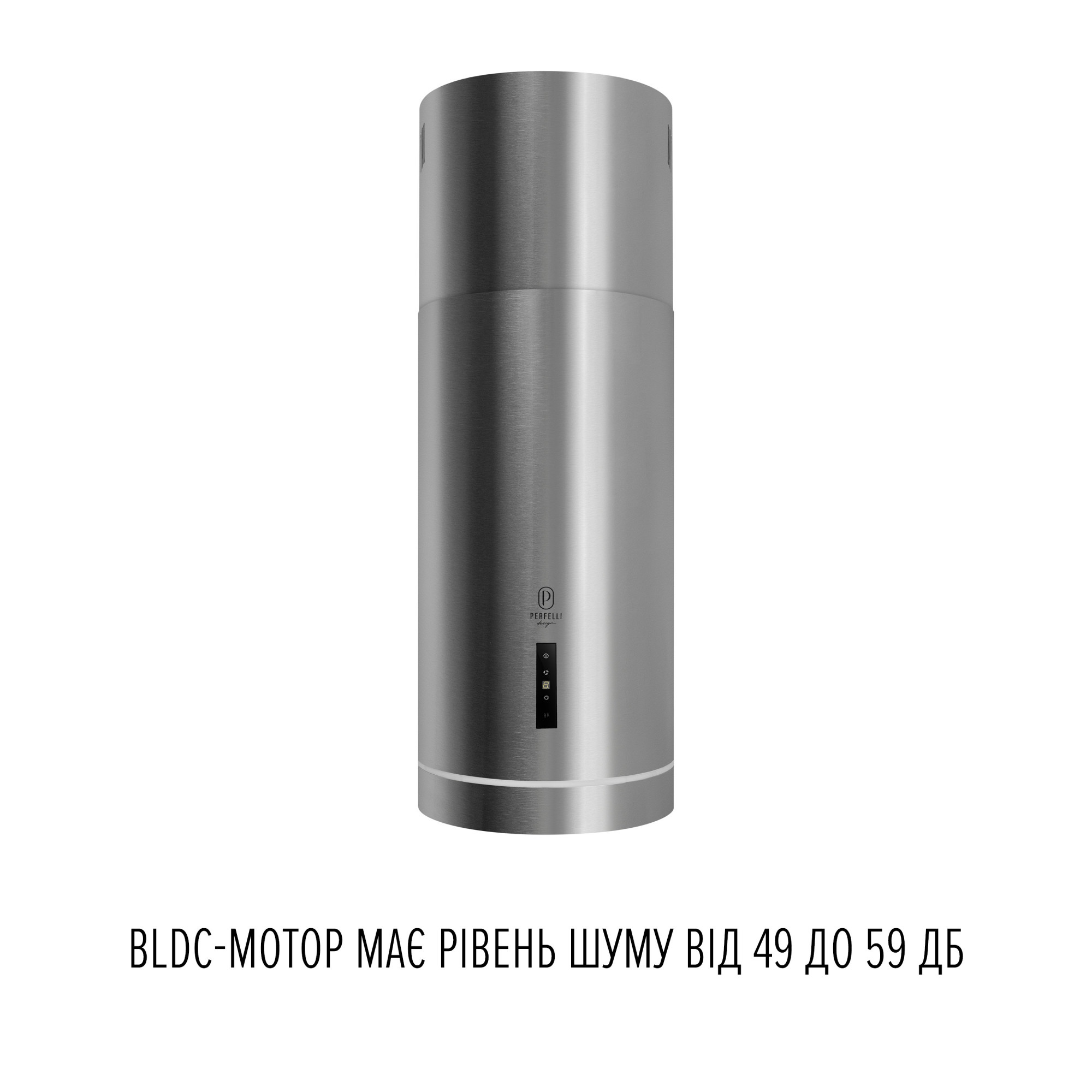 Вытяжка островная PERFELLI DESIGN ISOLA 35 INOX SILENZIO - фото 3