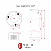 Вытяжка островная PERFELLI DESIGN ISOLA 35 NERO SILENZIO (Цвет Черный) - № 15 Вытяжка островная PERFELLI DESIGN ISOLA 35 NERO SILENZIO (Италия)- № 15