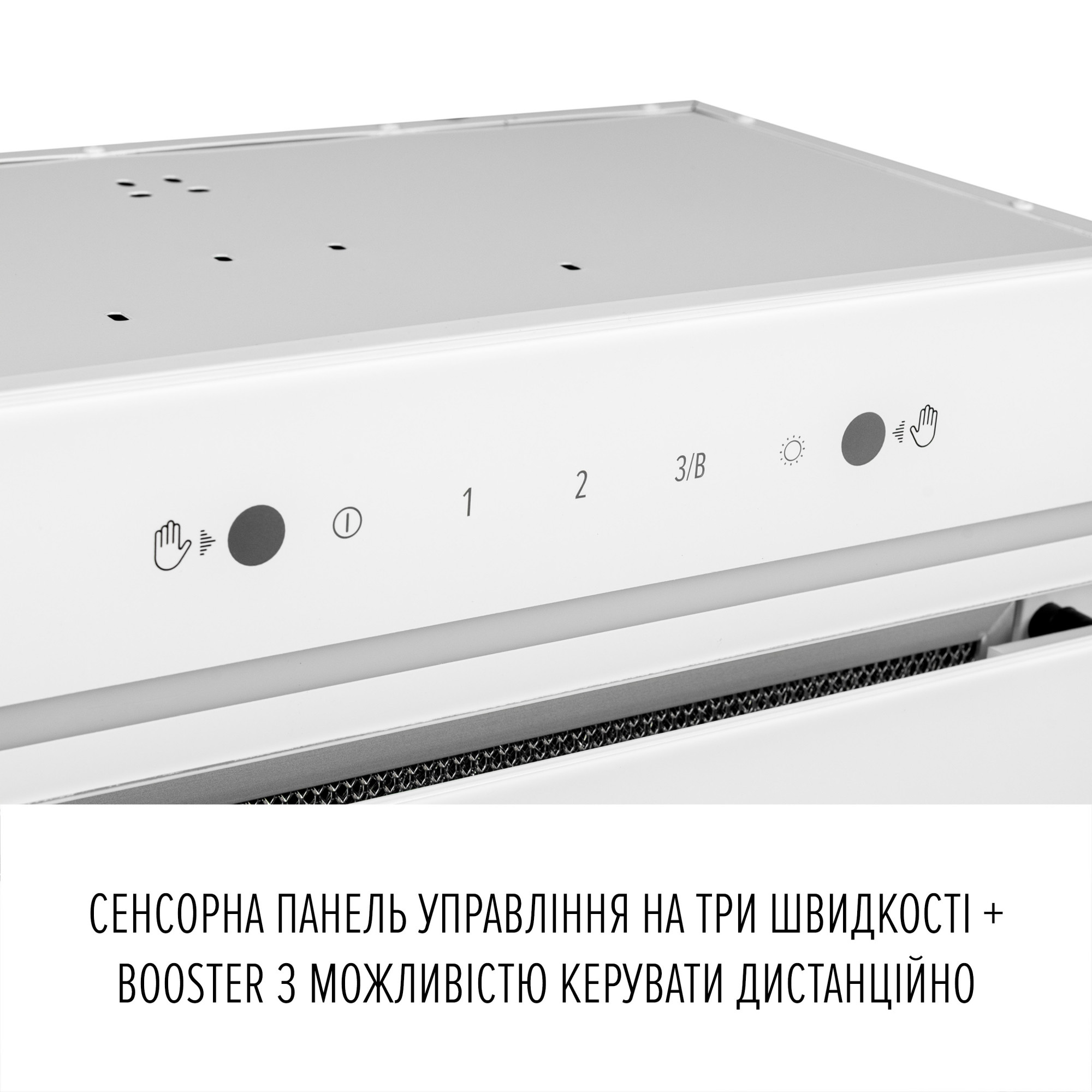Вытяжка полновстраиваемая PERFELLI DESIGN FILINI 5 BIANCO SILENZIO - фото 5