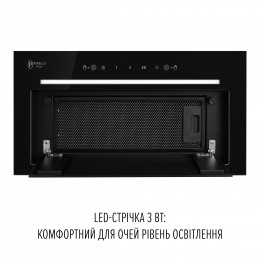 Вытяжка полновстраиваемая PERFELLI DESIGN FILINI 5 NERO SILENZIO