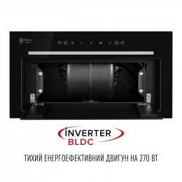 Вытяжка полновстраиваемая PERFELLI DESIGN FILINI 5 NERO SILENZIO