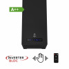 Витяжка пристінна PERFELLI DESIGN QUADRO 36 NERO SILENZIO (Італія)- № 1