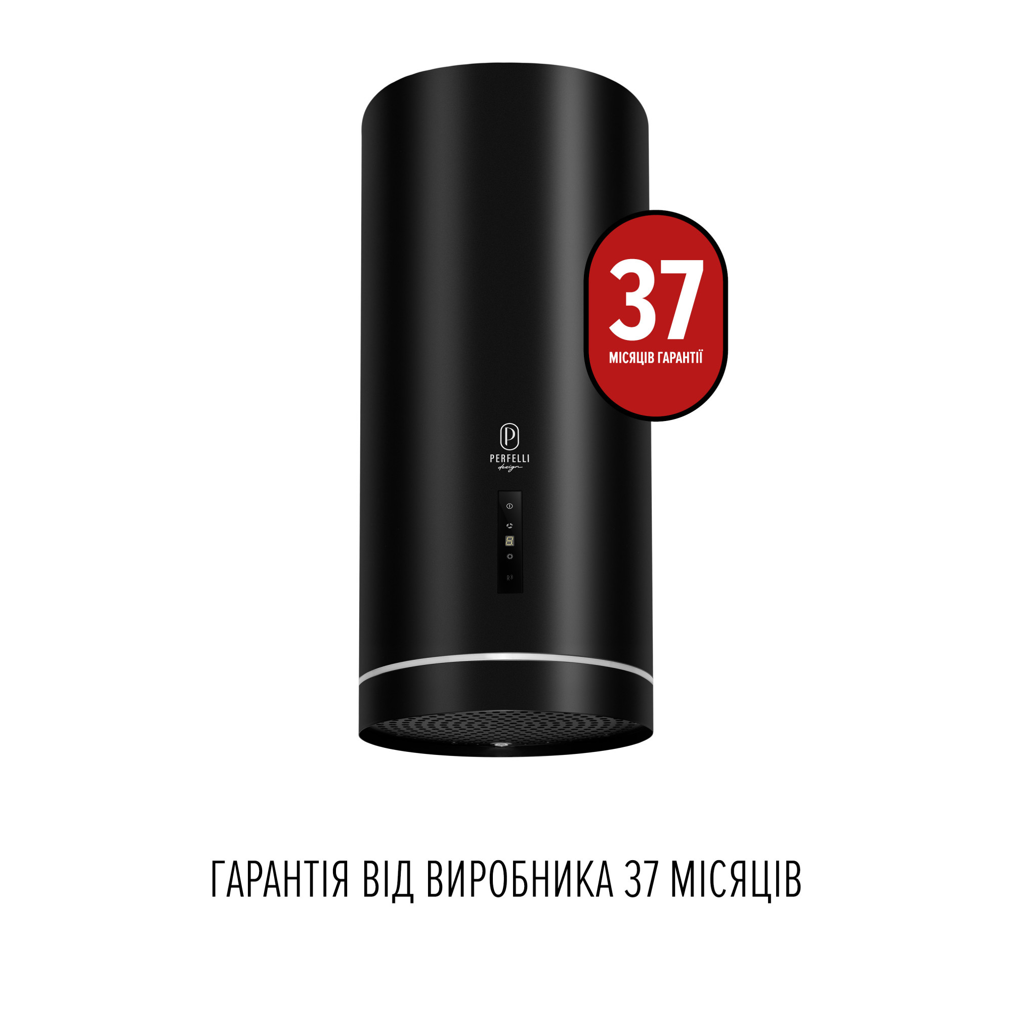 Вытяжка пристенная PERFELLI DESIGN RICCO 35 NERO SILENZIO - фото 11