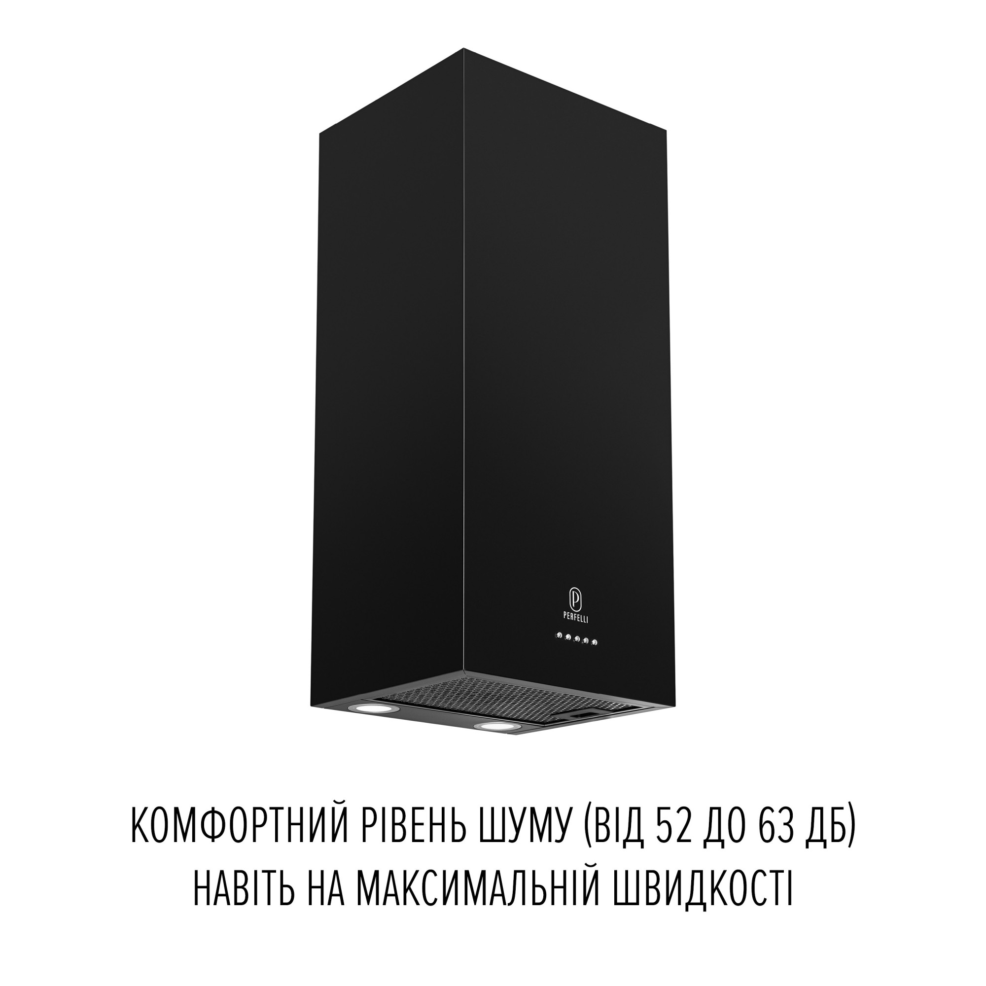 Вытяжка пристенная PERFELLI PRIMO 36PEB NERO - фото 3
