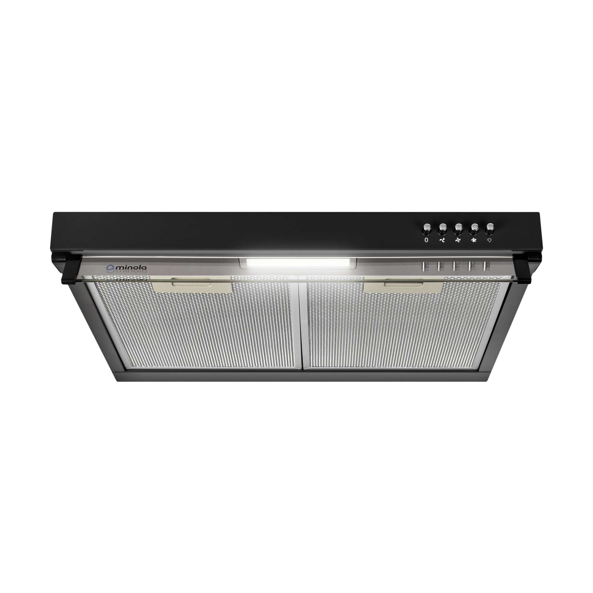 Вытяжка плоская Minola HPL 622 BL (Цвет Черный), Атикул 5905538402539 |  купить на AQUILA.UA - фото 1