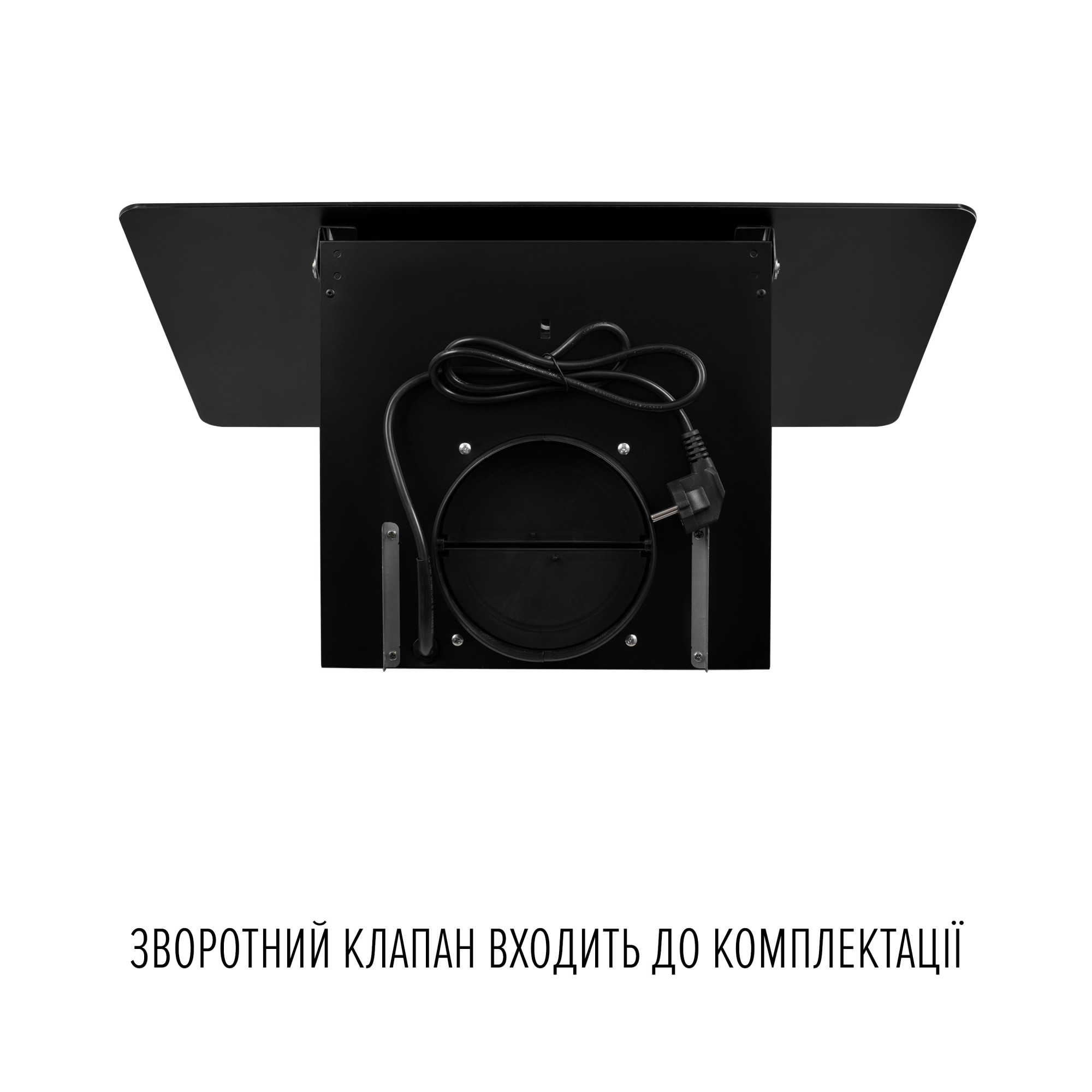 Вытяжка декоративная наклонная PERFELLI VIO 5HW NERO - фото 9