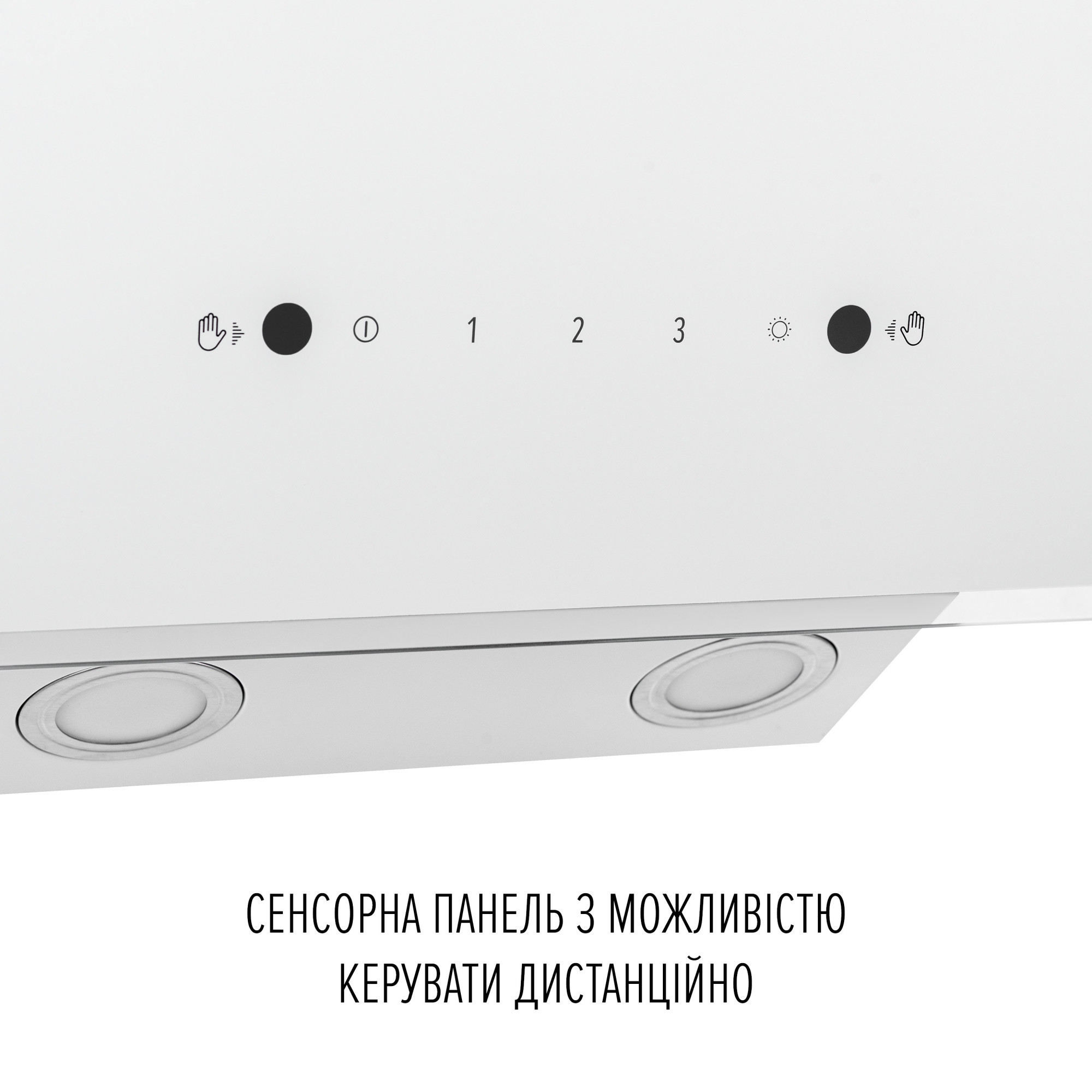Вытяжка декоративная наклонная PERFELLI VIO 6HW BIANCO - фото 10