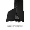Вытяжка декоративная наклонная PERFELLI VIO 6HW NERO (Италия)- № 5