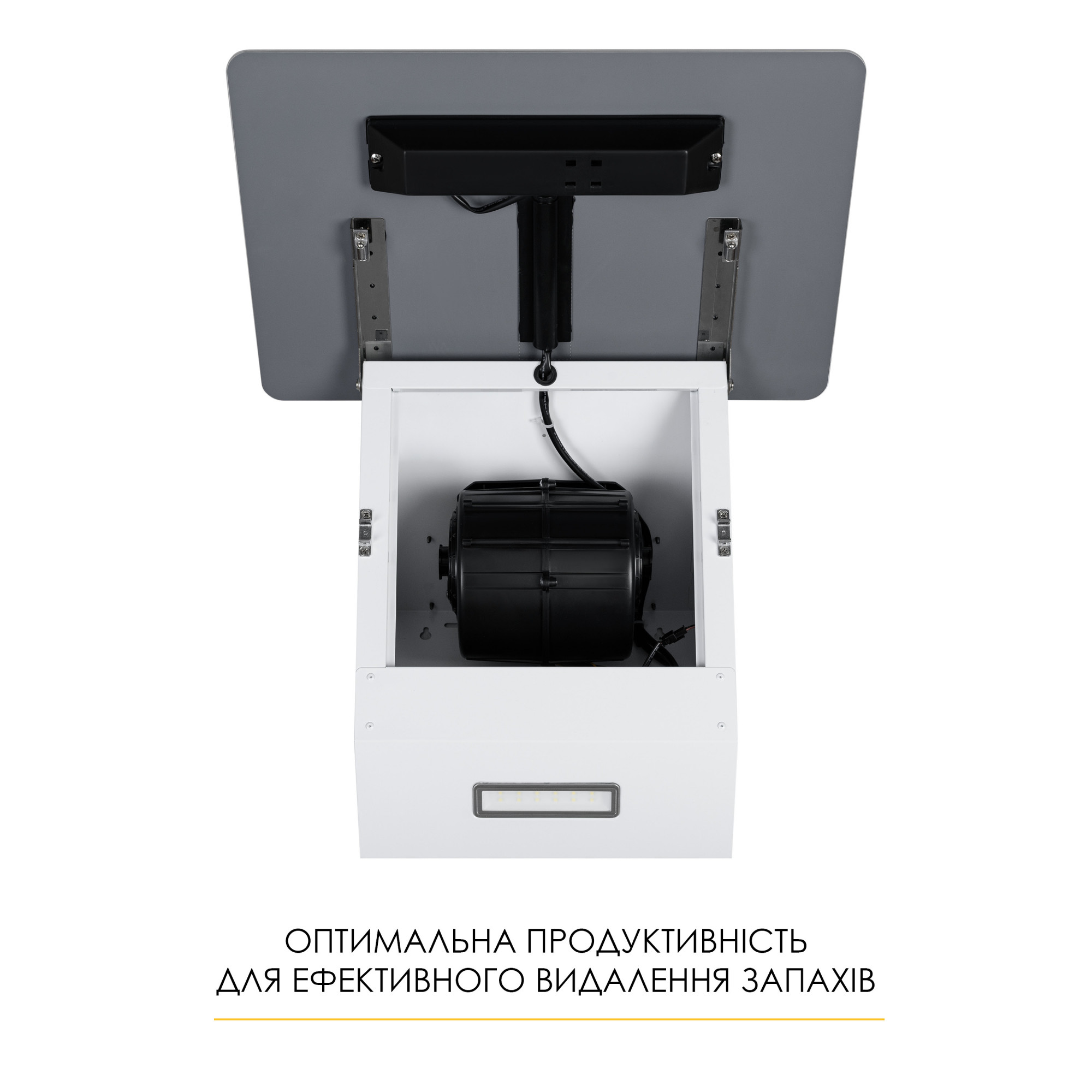 Вытяжка декоративная наклонная WEILOR AURA WDS 63 WHITE - фото 6